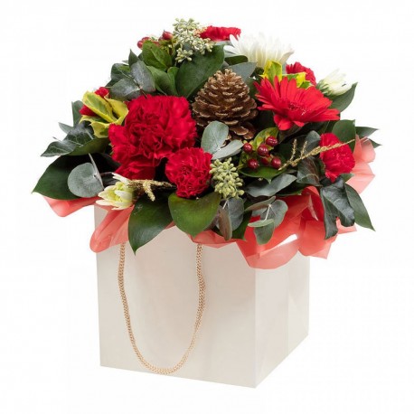 Christmas on sale flowers delivery