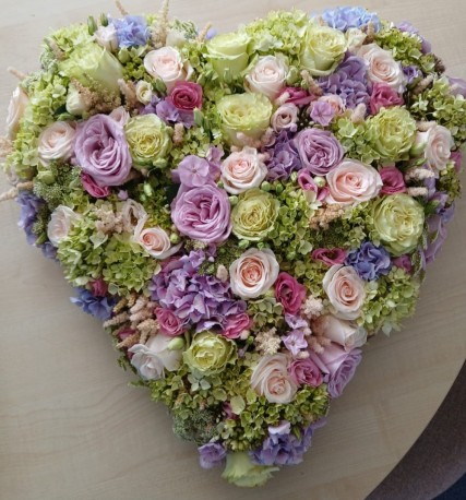 Graceful Pastel Heart